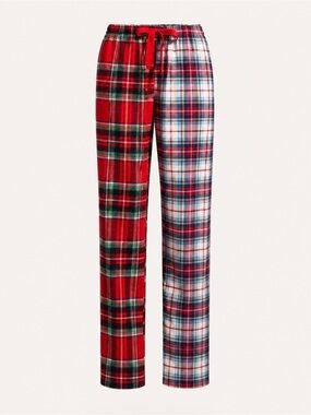LandsEnd Women's TALL Print Flannel Pajama Pants 100% COTTON FLANNEL w/pockets😍